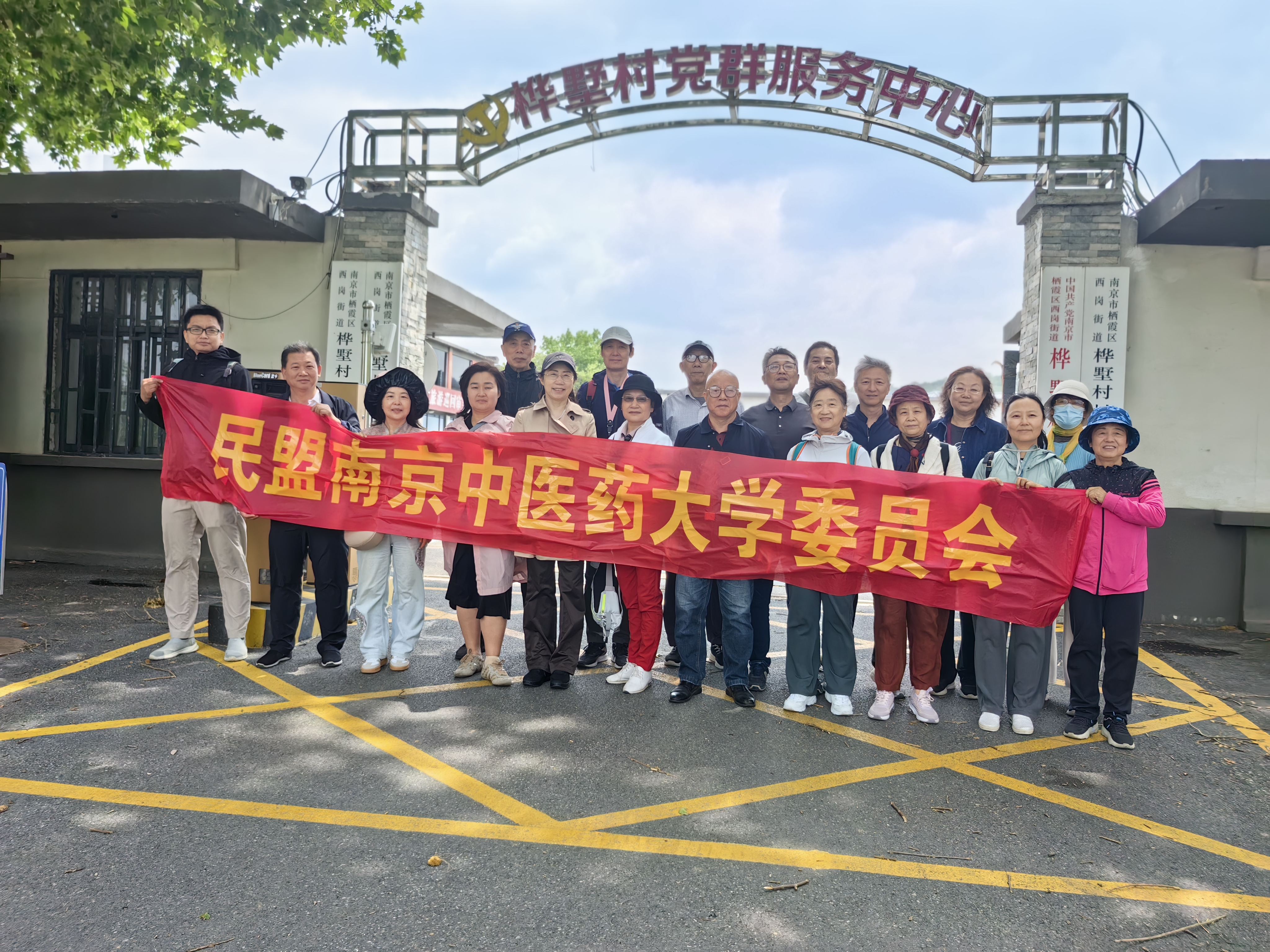 民盟南京中医药大学委员会赴桦墅...